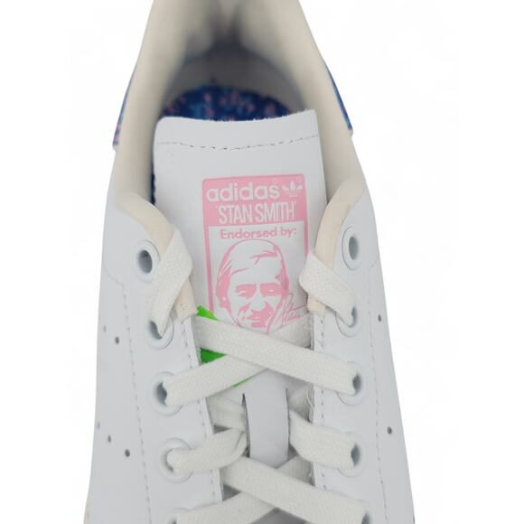 Adidas Stan Smith x Ksenia Schnaider Floral Heel Women’s 6.5 Sustainable Sneaker - Picture 2 of 8